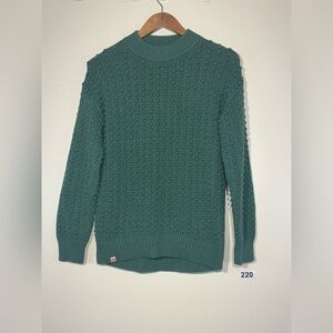 Lego Forest Green Knit Turtleneck Sweater Size XS